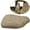 Driver/Passenger Top Cover, variant on Kojem Leather Seat Covers Tan Compatible with 2000 2001 Ford Excursion Limited XLT - Driver Bottom Side