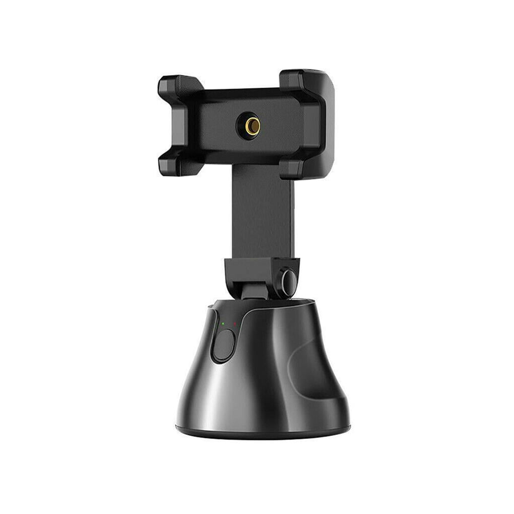 Inteprter Inteprter Titular De Disparo Inteligente De Seguimiento Automático Soporte De Cámara De Teléfono Celular De Rotación De 360 grados Accesorios De Cámara Y Óptica Negro