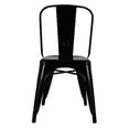 thumbnail image 3 of Tolix Armless Chair Black (Powder Coated) in Set of 6 - Replica, 3 of 6