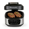 PowerXL Grill Air Fryer Combo Plus, Indoor Grill / Air Fryer, Stainless