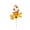 orange441, variant on Halloween Pumpkin Leaves Artificial Fall Branches for Vase, Plastic Home Decor Cuttings 21 Inches with Maple Leaves and Flowers for Thanksgiving and Autumn Indoor Decorations