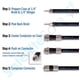 thumbnail image 5 of SatelliteSale Conectores Coaxiales para Interiores y Exteriores, para Cables Coaxiales RG-59 (Paquete de 10 Unidades), 5 of 7