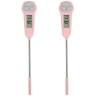 Candle Thermometer for Candle Making - DIY Wax Candle Making Supplies -  Ideal Candle Making Thermometer with Clip and 300mm Stainless Steel Probe