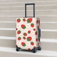 thumbnail image 3 of Wukai Strawberry Floral Elastic Luggage Cover: Personalized Protection for Your Suitcase - Fits 19~29-inch, Washable & Durable Travel Companion-Large, 3 of 8