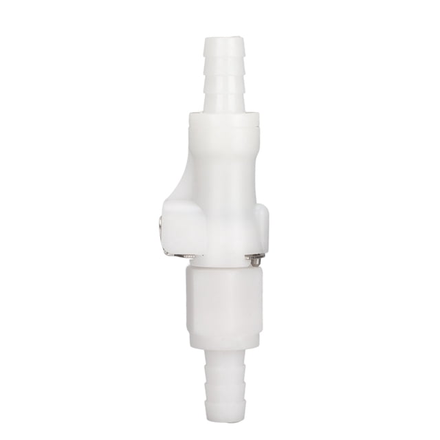 Computer Water Cooling Quick Connector Two Ends Disconnected POM Material 85mm Length Computer Water Stop Cooling Connector