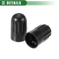 thumbnail image 6 of Unique Bargains 10 Pcs Universal Tire Valve Stem Caps for Car SUV Bike Trucks Motorcycles 12mm Plastic Black, 6 of 6