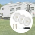 thumbnail image 6 of yotijay RV Window and Vent Knob Easy Installation 1" Shaft Campers Interior Hardware White 3Pcs, 6 of 9