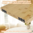 thumbnail image 5 of 25Pcs Bamboo Tortilla Presser 10 Inch Manual Square Tortilla Maker with 1 Rolling Pin and 50 Oil-Proof Paper Rotatable Mexican Tortillera Dough Pressing Tool for Homemade Tortilla, 5 of 11