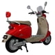 thumbnail image 2 of Bicicleta Eléctrica Cappuccino Rojo BikeOn 1200W Autonomía 40 km Velocidad 40 km/h Estilo Retro, 2 of 8
