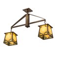 thumbnail image 6 of Meyda Tiffany 174319 Kirkpatrick 2 Light 33" Wide Linear Pendant - Copper, 6 of 7