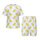 thumbnail image 1 of Balery Yellow Rubber Duck Conjunto de Pijama Infantil de Manga Corta con Estampado – Ropa de Dormir de Algodón Suave-Medium, 1 of 6