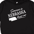 thumbnail image 3 of Inktastic Someone in Nebraska Loves Me Toddler Hoodie, 3 of 4