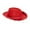 Red, variant on Children Felt Woody Cowboy Hat Adjustable Western Big Brimmed Rope Wearing Cowboy Party Hat Non Woven Fabric With Rope Wide Hat