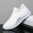thumbnail image 5 of Men's Breathable Lightweight Outdoor Non-slip Soft Sole Sneakers, Spring Slip On Casual Shoes, And Summer, 5 of 9