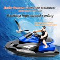 thumbnail image 1 of 3,7 V batería impermeable 20 km/h RC barco 2,4 GHz Control remoto modelo de lancha de juguete, 1 of 5
