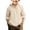 Beige, variant on Boys Hooded Shirt Button Down Beach Plain Long Sleeve Dress Shirt Teen Summer Boho Trendy Casual Comfy Tees
