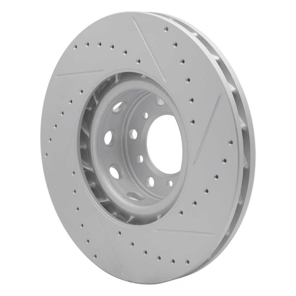 Dynamic Friction Company 830-31057D DFC Geoperformance Rotor - Drilled and Slotted