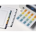Avery Office Divider Tabs, Self-Adhesive, Printable, 1-3/4", Stick File ...