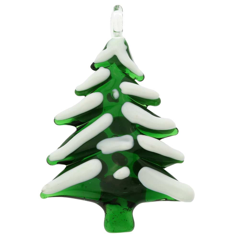GlassOfVenice Murano Glass Christmas Tree Ornament 