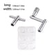 thumbnail image 4 of Sonducket Snare Drum Mute Pads Set Sticky T Shape Spanner Instrumento de absorción de impactos Suministro Profesionales Principiantes Niños Accesorios para instrumentos musicales, 4 of 6