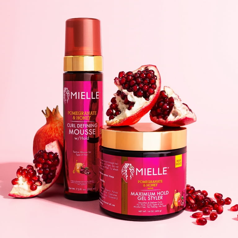 Mielle Pomegranate & Honey Curl Defining Mousse W/ Hold, 7.5Oz