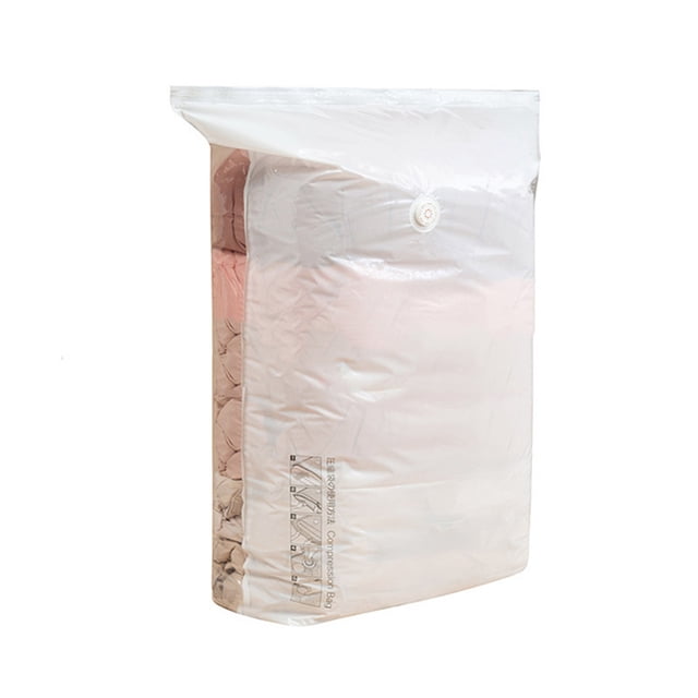 Sac Économiseur d'Espace de Voyage Enroulable Compression Sans Pompe Réutilisable sous Vide Vêtements Sac de Rangement de Voyage Articles pour la Maison