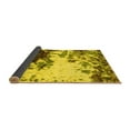 thumbnail image 2 of Ahgly Company Indoor Rectangle Abstract Yellow Modern Area Rugs, 7' x 10', 2 of 4