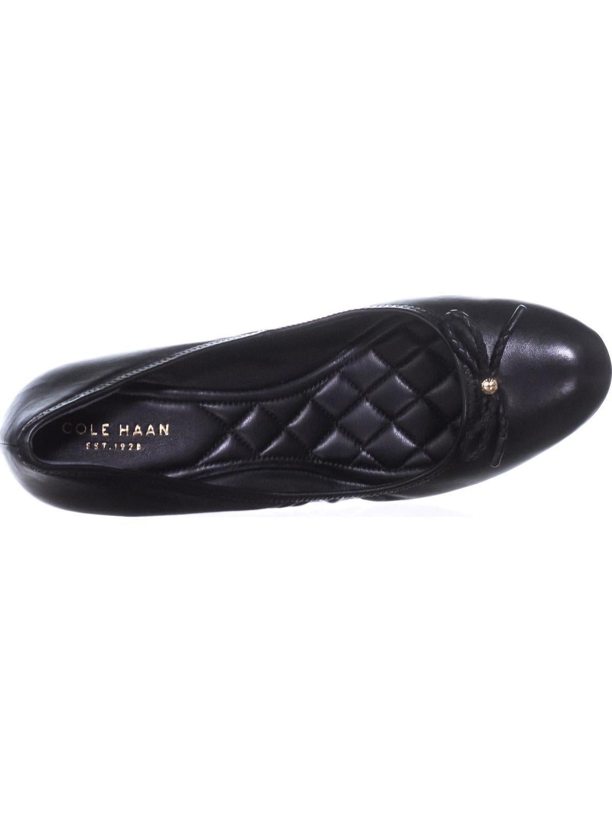 cole haan tali grand bow wedge pumps