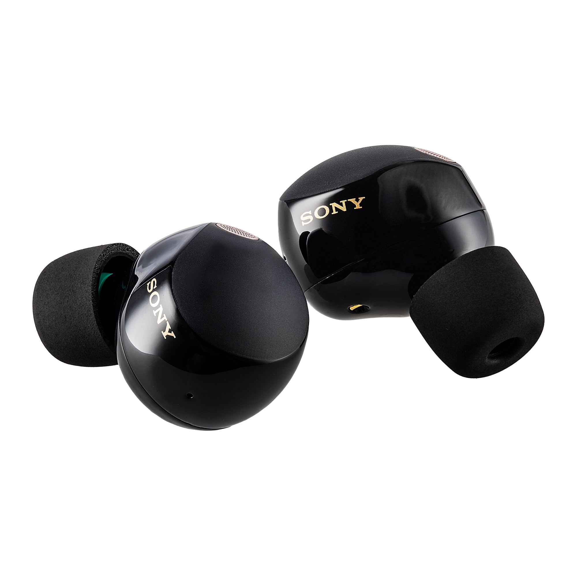 Sony WF-1000XM5 True Wireless Noise Canceling Earbuds (Black) Hi-Res Audio, Bluetooth 5.3, Adaptive ANC, Built-In Microphone with Goby Labs Cleaner and Microfiber Cloth Bundle (International Model)