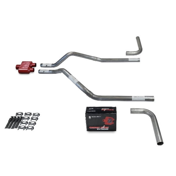 Chevy Blazer 00-04 2.5" Dual Exhaust Kits Cherry Bomb Extreme Side Exit