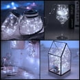 thumbnail image 2 of TRAHOO-LED Fairy Lights, Battery Operated Mini String Lights 7FT 20LED Silver Wire Fairy Lights Waterproof Twinkle Lights DIY Wedding Christmas Decor (White, 24), 2 of 4