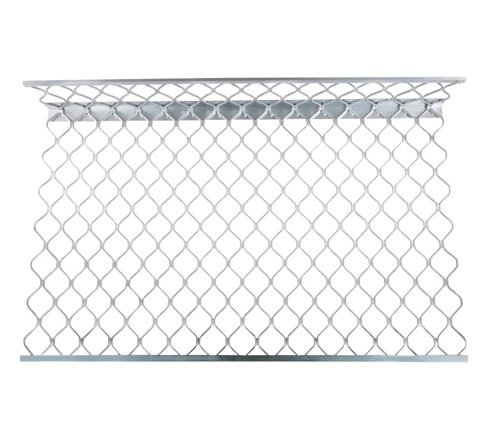 4 Pack 48"x30" (Drop) Aluminum Mesh Brick Guard Corner Protector - L Shape Mesh Edge Guard Corrosion Resistant