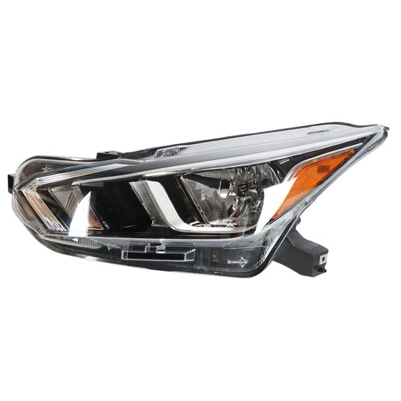 Genrics Headlights for 2020-2021 Nissan Versa (Halogen Type) Projector Headlight Headlamp Driver Side