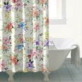 thumbnail image 5 of Waterproof Pioneer Shower Curtain 72x84 Inch Polyester Unique Cute Floral Shower Curtain for Bathroom Hotel Home Decor with 12 Plastic Hooks, 5 of 5