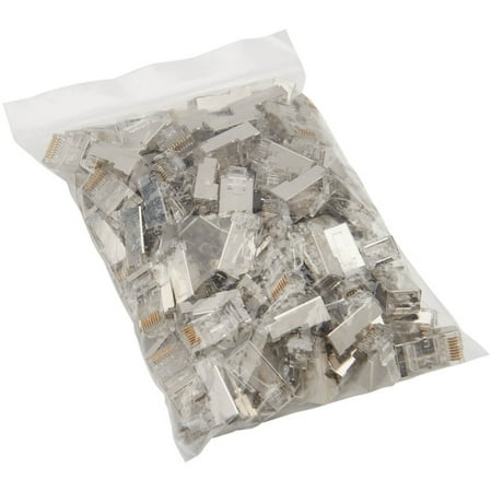 UPC: 0037332260727 | Tripp Lite Cat6 Rj45 Pass-through Ftp Modular Plug 100 Pack – Network Connector – Rj-45 (m) – Ftp – Cat 6/6a – (qty Per Pack: 100)