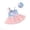 czb# Pink175, variant on Huowey Girls 2 Piece Swimwear Tankini Set Gradient Sleeveless Round Neck Ruffled Tiered Mesh Tutu Skirts Swimsuit With Swim Cap Beachwear Fashionable Beach Pool Bathing Suit,Pink,5-6 Years