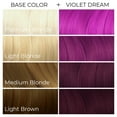 thumbnail image 2 of ARCTIC FOX Vegan and Cruelty-Free Semi-Permanent Hair Color Dye (4 Fl Oz, VIOLET DREAM), 2 of 2
