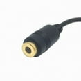 thumbnail image 3 of JSER 90 degree right angled 3.5mm 3poles Audio Stereo Male to Female Extension Cable, 3 of 7
