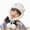 L101-White, variant on Kids Cat Ear Winter Trapper Hat, Fleece Lined Warm Earflap Hat with Pom Pom Strings, Soft Plush Windproof Cold Weather Beanie Cap for Boys Girls Toddlers(L101-Black,One Size)