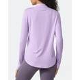thumbnail image 6 of G4Free Womens UPF 50+ Sun Shirts Lightweight Golf Shirts Quick Dry Half Zip Workout Tops Running Hiking, 6 of 8