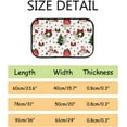 thumbnail image 7 of GZHJMY Bathroom Rugs Mats Non-Slip, Soft Microfiber Absorbent Bath Mats for Shower Bathtubs, Christmas Sloth Cartoon Indoor Entrance Door Mats Bedroom Laundry 31”x20” Carpet Runner, 7 of 7
