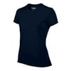 Gildan Missy Fit Women's Small Adult Short Sleeve T-Shirt, Navy (4 Pack)