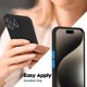 thumbnail image 5 of Loeoel Funda Para Iphone 15 Pro Max Silicona Minimalista Ultra Delgada Gel De Goma Suave Color Sólido Mate Tpu Linda Funda Para Mujeres Hombres Diseño Estético Liso Femenino Y Cubierta De Cámara Negro, 5 of 5