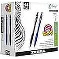 thumbnail image 3 of Zebra Pens Bulk Pack Of 48 Ink Pens, Z-grip Retractable Ballpoint Pens Medium Point 1.0 Mm, 24 Black Pens & 24 Blue Pens Combo Pack, 3 of 4