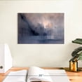 thumbnail image 3 of Elephant Stock Foggy Dew Wall Art - Horizontal Canvas Wall Art - Living Room Wall Decor - Abstract Canvas - Gray And Beige Decor By Annette Schmucker - 12" x 8", 3 of 8