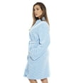 thumbnail image 2 of Just Love Solid Kimono Robes for Women (Light Blue, Small), 2 of 3