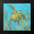 thumbnail image 2 of Brent, Paul 15x15 Black Modern Framed Museum Art Print Titled - Cedar Key Turtle I, 2 of 5