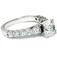 thumbnail image 2 of Pompeii Diamond Engagement Ring 2 Carat G/SI Round Cut Solitaire 14K White Gold  (F,VS2), 2 of 4