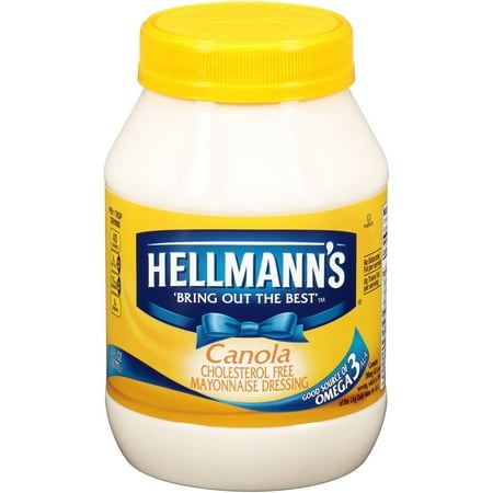 Hellmann's Canola Cholesterol Free Mayonnaise Dressing, 30 oz