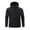 Mens Hoodies & Sweatshirts Black, variant on Fleece Lined Hoodies for Men with Button Mock Neck Sweatshirts Mens Casual Solid Color Pullover Slim Reflective Thermal Going-Out Work Hoodie Tops